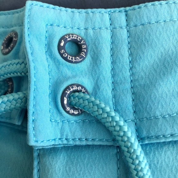 VINEYARD VINES Turquoise Board Shorts Swim Trunks - Picture 3 of 10